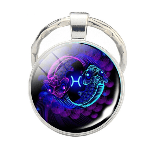 Porte-clé spirituel | Signe astrologique au choix - Ozra
