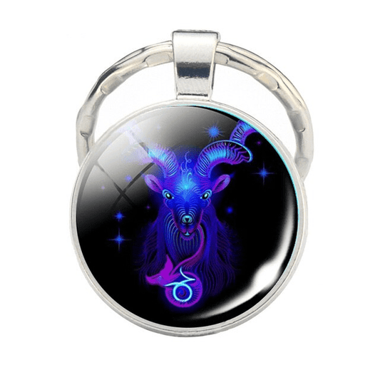 Porte-clé spirituel | Signe astrologique au choix - Ozra