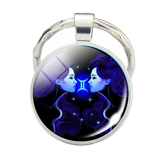 Porte-clé spirituel | Signe astrologique au choix - Ozra